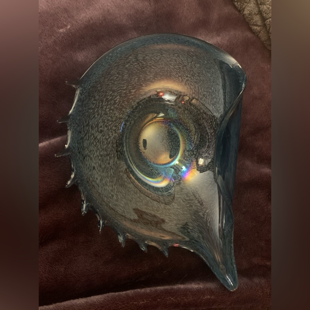 Decorative Murano Style Art Glass Bowl
